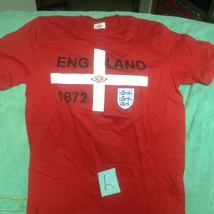 England soccer shirt